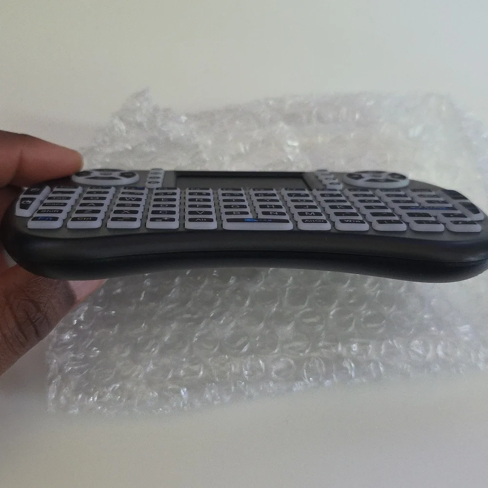Mini Handheld Backlit Keyboard Mouse Combo Touchpad Function